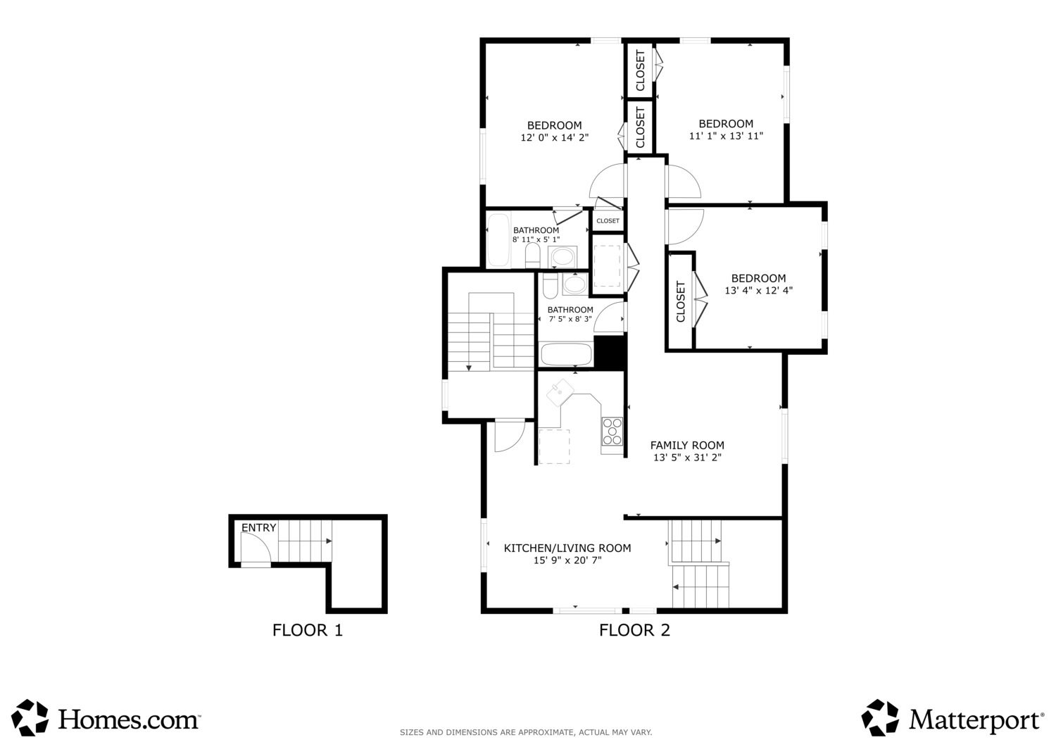 101 Grand View St Unit#3 floor plan