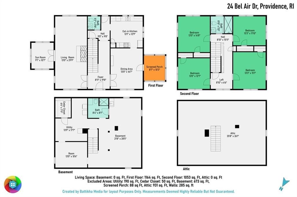 24 Bel Air Dr floor plan